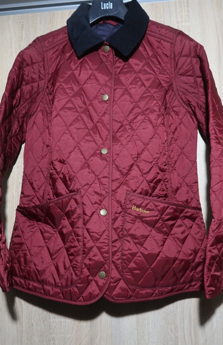 Barbour Woman Annandale Quilt Jacket Size UK 10