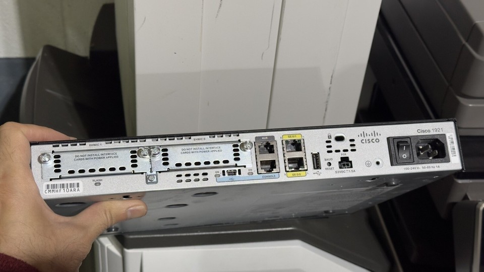 Cisco CISCO1921 K9 1921 Series 2-Port Integrated Services Router | eBay