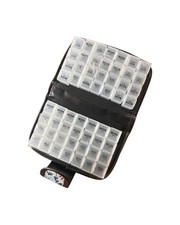 14 Day Pill Organizer Case with 4 Daily Compartments Weekly Medication Holder
