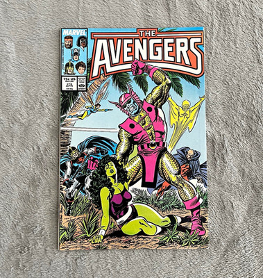 Marvel The Avengers #278 (1987) Pressure She-Hulk Thor Captain America Boarded