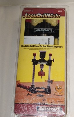 NEW 1318 Milescraft AccuDrillMate Accu Drill Mate Portable Drill Stand