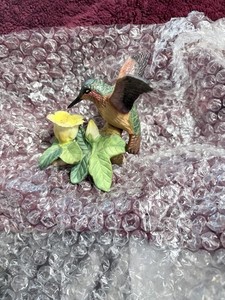 Hummingbird Russ  Porcelain Collectable Figurine