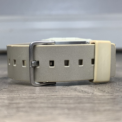 Casio FS-05 Model 2338 Gray Dual Time Film Watch Thin Lightweight