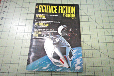 SCIENCE FICTION YEARBOOK #5  1971 POPULAR LIB. PULP REPRINTS L.RON HUBBARD STORY