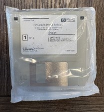 HP Deskjet Printer Software NEW old stock on 3.5 floppy