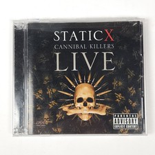 Static X - Cannibal Killers LIVE - CD / DVD Set-  VG+