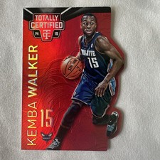 2014-15 Panini Totally Certified Kemba Walker /135 Mirror Platinum Red #12 NBA