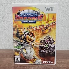 Skylander's Superchargers Racing Wii Authentic Tested with Case