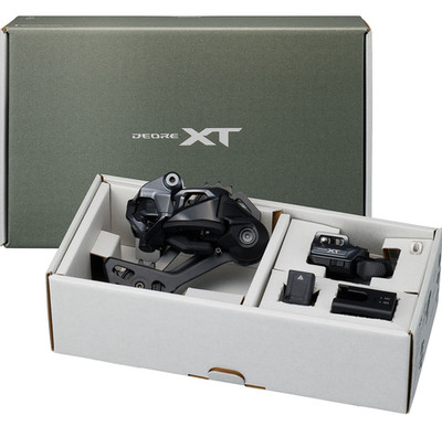 Shimano XT M8250 Di2 Upgrade Kit, Medium Cage Mech, Schalthebel, Akku, Ladegerät,