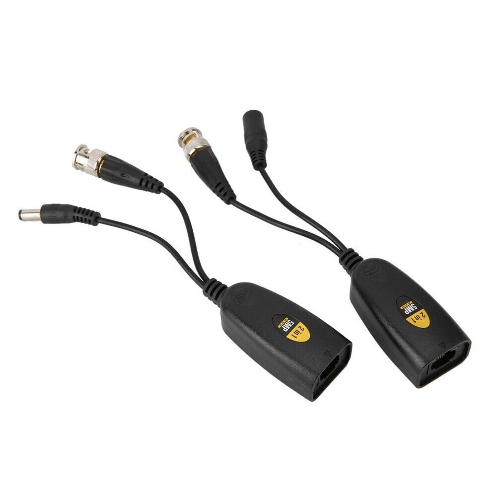 BNC To POE Adapter Balun Connector Twisted Pair Transmitter For Surveillance