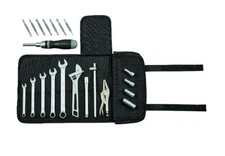 KTC Riders Motorcycle Tool Set 14pcs – Black Roll Case – Made in Japan