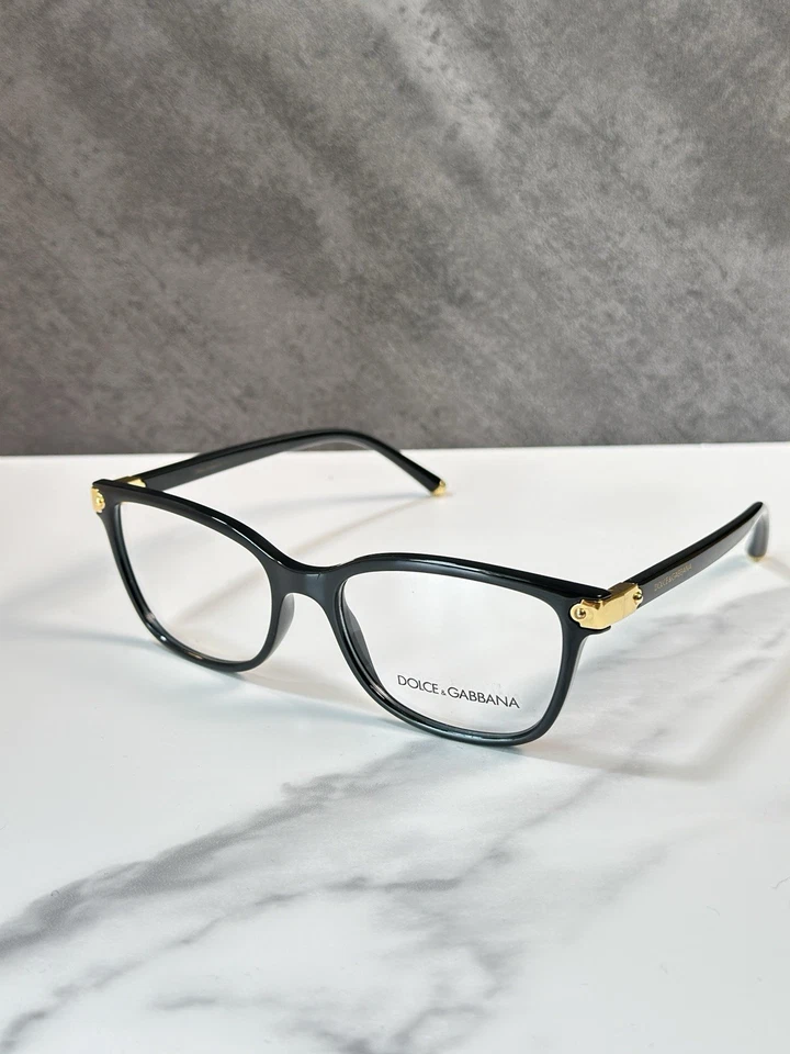 Marco de gafas Dolce & Gabbana DG5036 501 negro ovalado 53-17-140 Foto 2 de 4