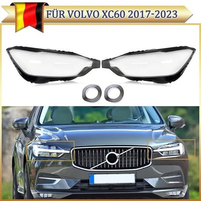 Links Rechts Scheinwerfer Scheinwerferglas Streuscheibe Für Volvo XC60 2017-2023
