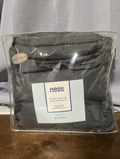 Nestl Microfiber RV Short Queen Size 6 Piece Bed Sheet Set -Dark Grey