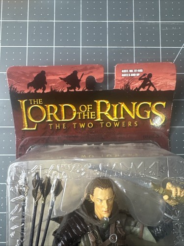 SELLADO SEÑOR DE LOS ANILLOS TIMÓN PROFUNDO LEGOLAS LAS DOS TORRES 2003 JUGUETE BIz - Imagen 4 de 7