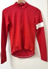 Rapha Men's Classic Long Sleeve Jersey XS or Extra Small, in RED