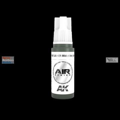 AKI011902 AK Interactive 3Gen Acrylic Paint 17ml - IJA #21 Midori Iro (Green)