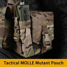 Multi-purpose Mutant Bag Radio Pouch MAG Pouches Airsoft Vest Plate Carrier 