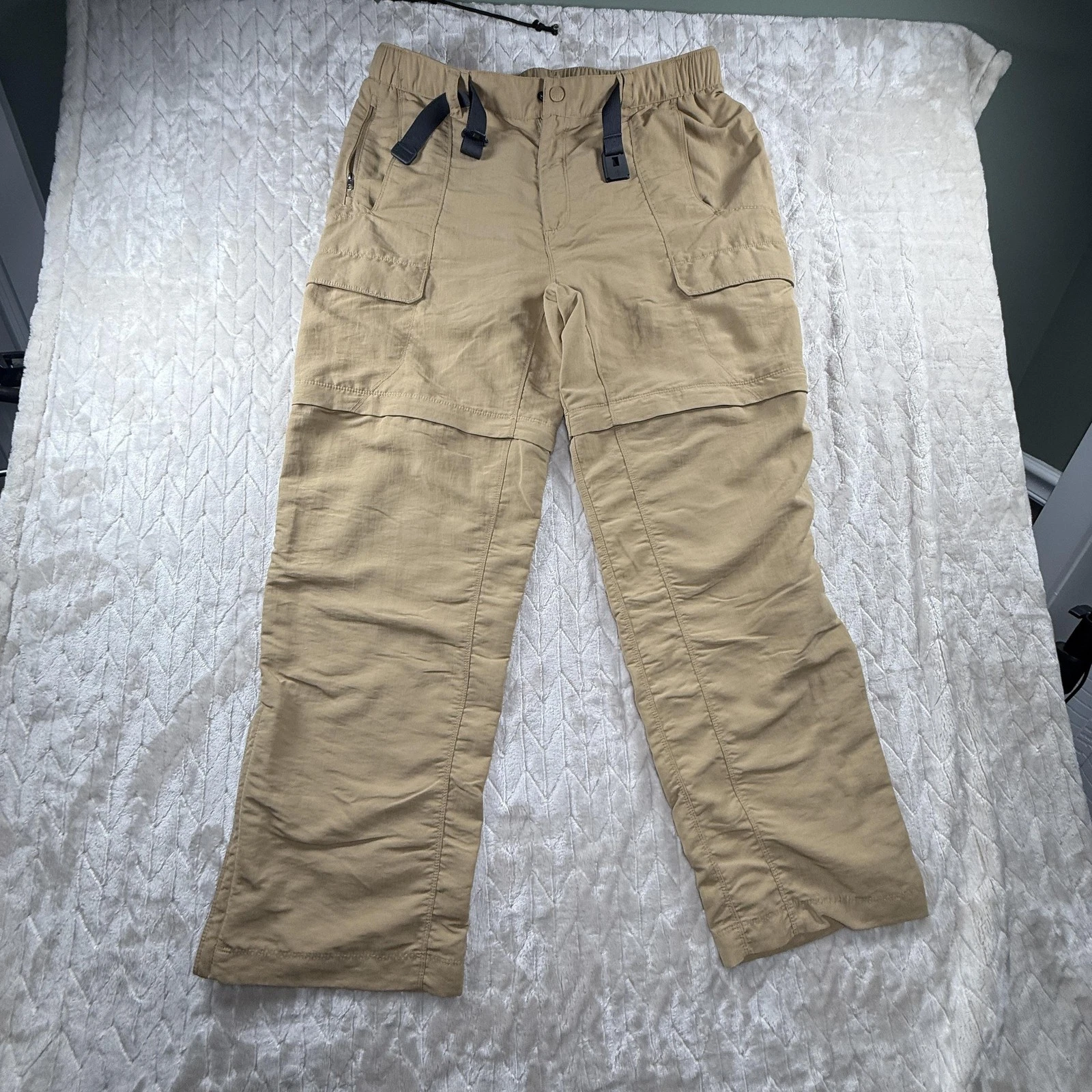 North Face Pants Mens XL Convertible Zip Off Nylon Hiking Cargo Outdoor AQEZ