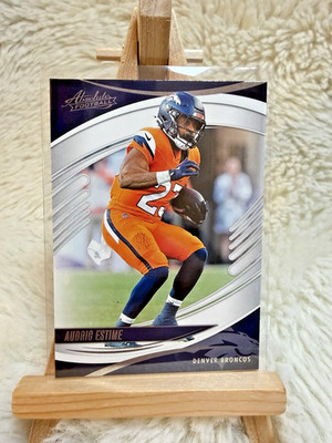 2025 Panini Absolute Football #21 Audric Estime Denver Broncos