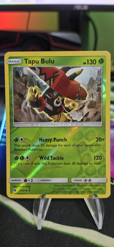Tapu Bulu 37/214 Sm-Lost Thunder Reverse Holo NM