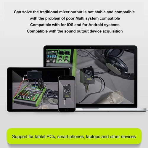 Soundkartenkonverter Externer Soundadapter Für Mixer Live-Aufnahme Computer KUI - Afbeelding 8 van 22