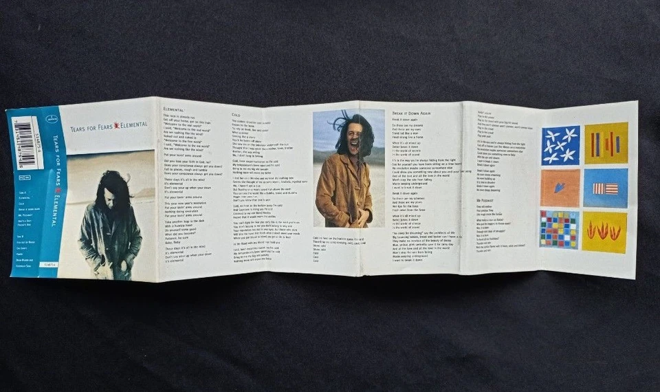 Tear For Fears : Elemental ( Cassette Tape ) - Image 4 of 4