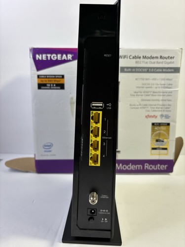 Netgear AC1750 DOCSIS 3.0 WiFi Cable Modem Router Xfinity Spectrum Cox Certified - Picture 11 of 14