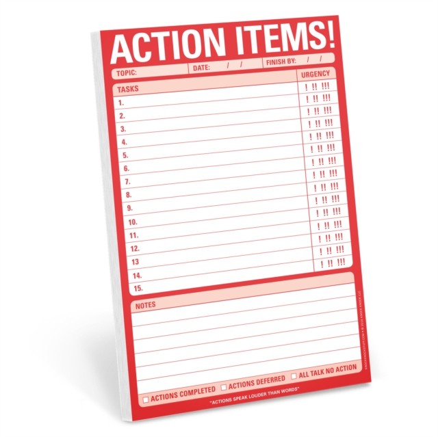 Action Items Pad Knock Knock - Image 3