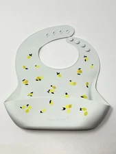 Baby BIB 4m+ LOULOU LOLLIPOP SILICONE PVC FREE NO BPA 100% FOOD GRADE Dishwasher
