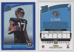 2018 Donruss Optic Rated Rookie Blue Prizm /149 DJ Chark Jr #165 Rookie RC