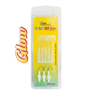 Hanfishing Sandeel Soft Silicone Lure (65mm / 80mm)