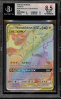 Pokemon Pikachu & Zekrom GX Team Up Secret Rare #184 BGS 8.5
