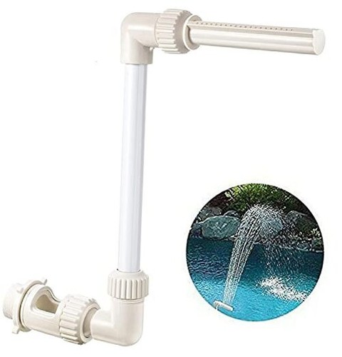Pool Waterfall Fountain Spary Water with Adjustable Fun Sprinklers Swimming