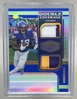 Justin Jefferson 2020 Panini Plates & Patches Blue Double Coverage Patch RC /50