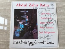 John Hicks Curtis Lundy Bobby Watson signed autographed lp original jazz great