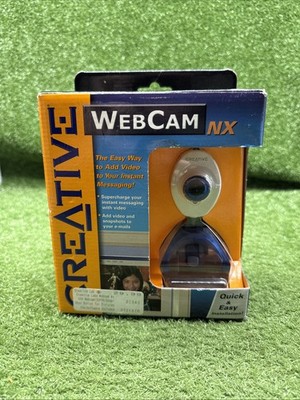 Creative Labs WebCam NX PC Web Camera Model PD1110 Great Instant Messaging. S3
