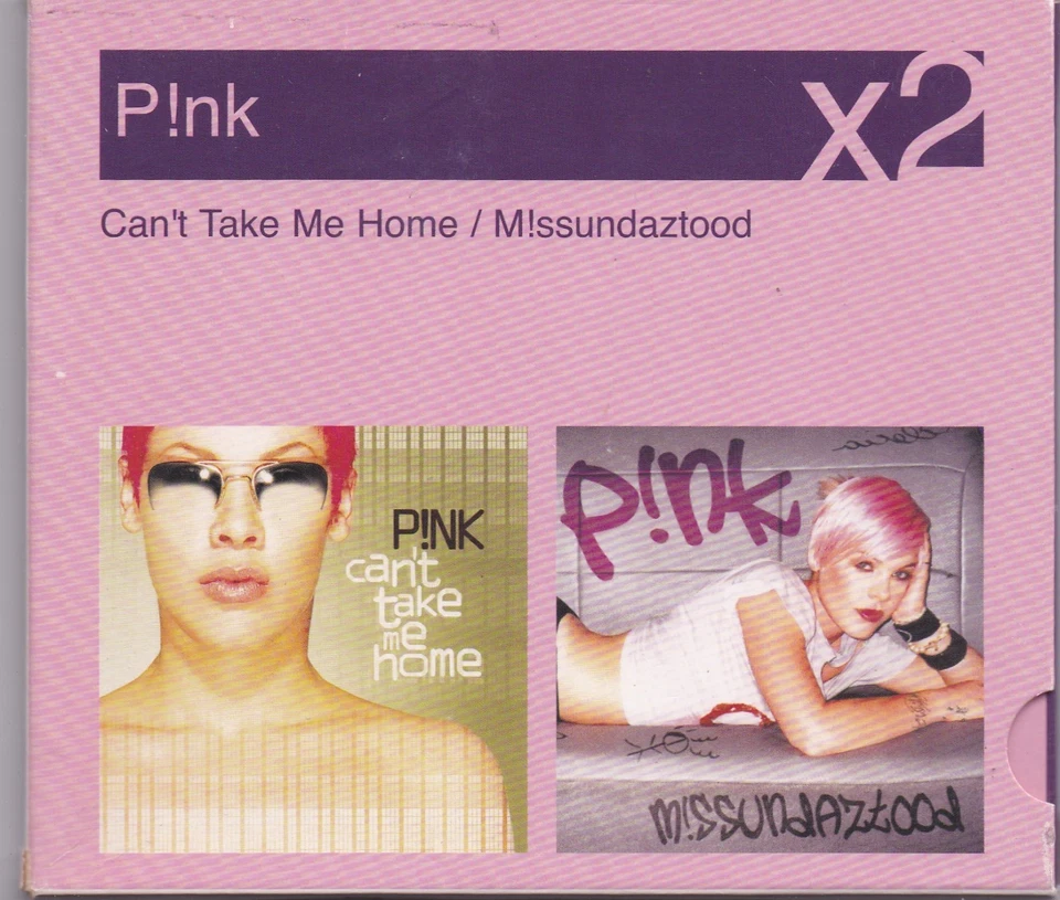 P!nk – Can't Take Me Home - Missundaztood (X2) (2 CD's im Pappschuber)