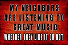 New Tin Sign Sarcastic Metal Wall Decor Man Cave Bar My Red