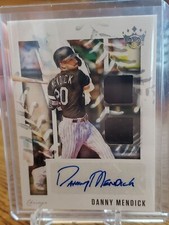 PATCH AUTO 2020 Diamond Kings Autographed DUAL Relic RC #DKMS-DM Danny Mendick