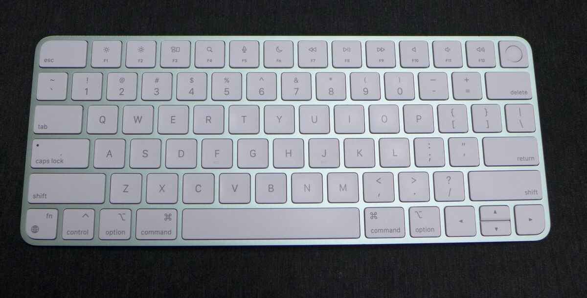 Apple magic keyboard with Touch ID, Green, A2449- Touch Id