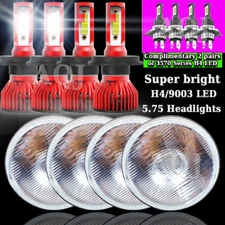 8pcs 5 3/4" 5.75 LED Headlights HI/LO Beam for Pontiac GTO Grand Prix Firebird+