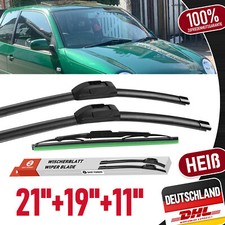 Scheibenwischer Vorne + Hinten Komplet Set Für VW LUPO 1998 - 2003 Wischerblatt