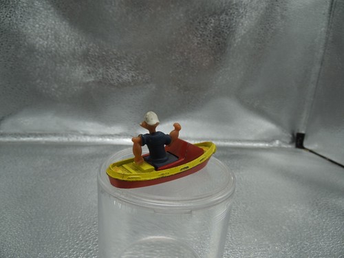 VINTAGE CORGI JUNIORS 1980 POPEYE IN BOAT GT. BRITAIN - Picture 4 of 7