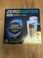 SEALED! * 2 PACK * - ZERO WATER #2-ZRG3-017-02 -Stage Water Filters