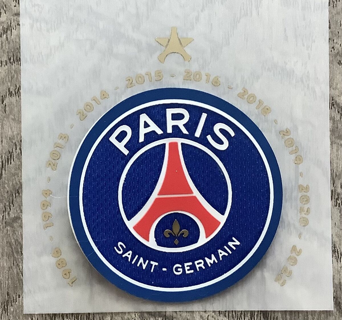 Ligue 1 PSG Champion 2018 Winner Patch