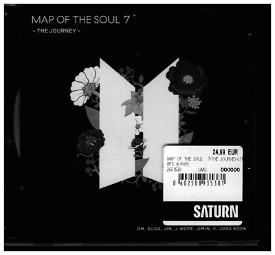 BTS MAP OF THE SOUL 7 THE JOURNEY - nur CD -  (Japanische Ausgabe) - NEU + OVP