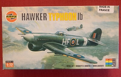New Sealed 1:72 Hawker Typhoon lb model airplane kit Airfix 01027