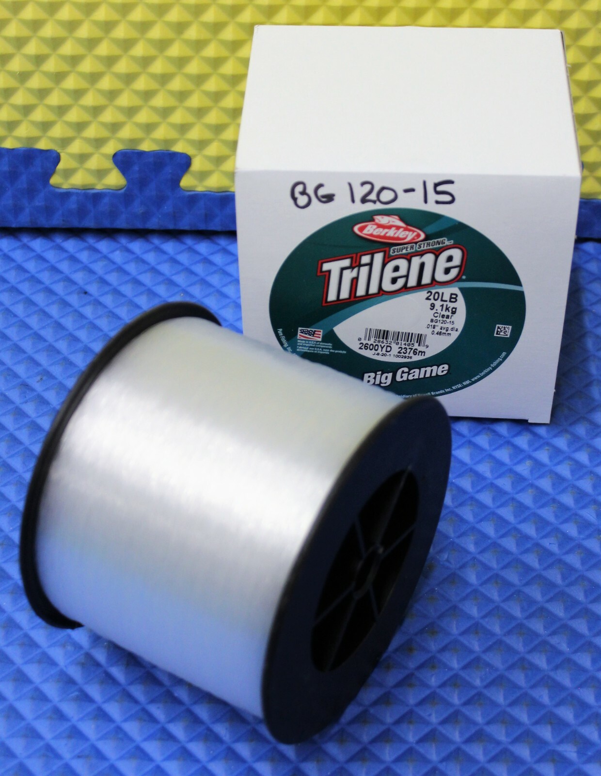 Berkley Trilene Big Game Fishing Line 1lb. Spools Clear BG-15 CHOOSE LINE WEIGHT