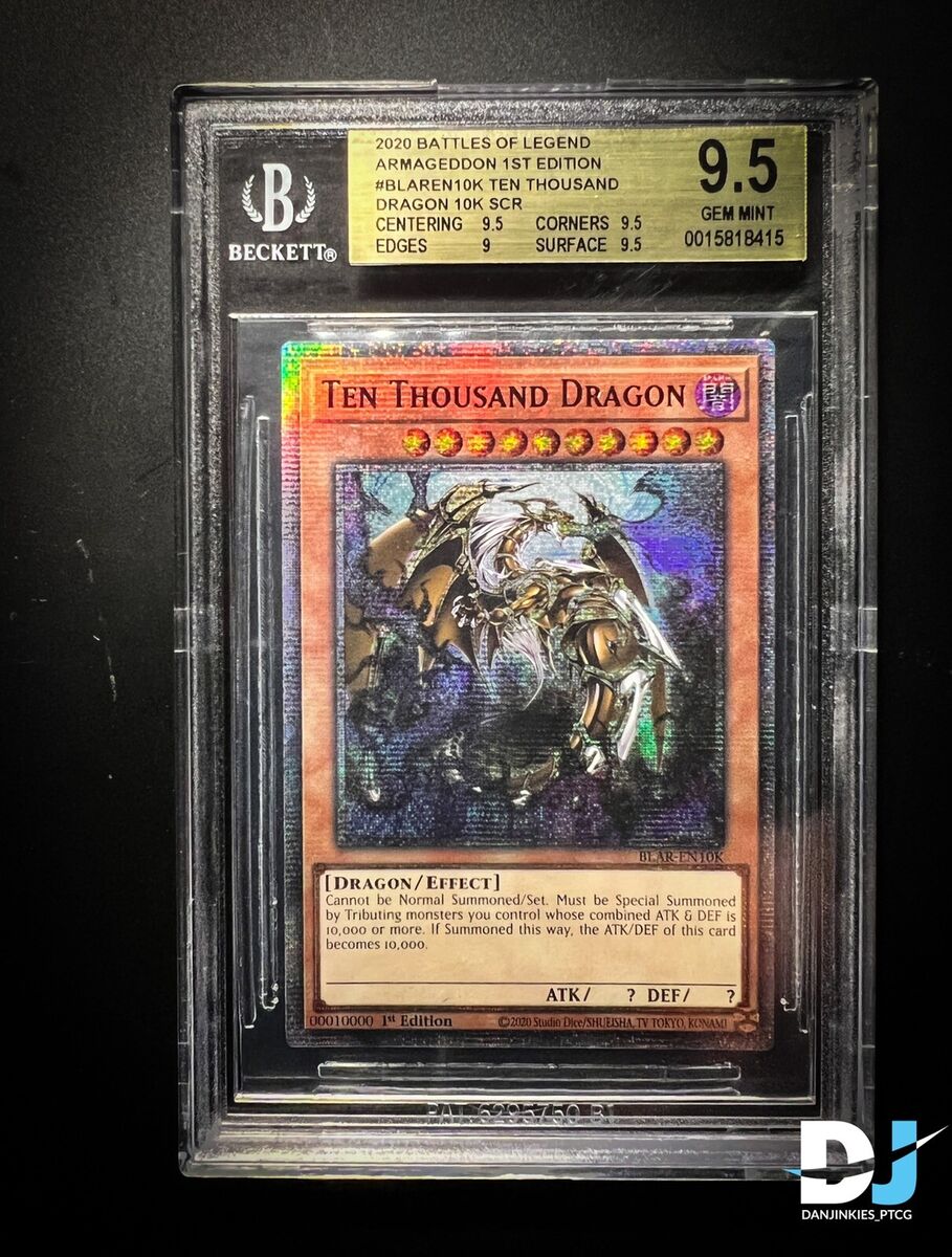 Yugioh Ten Thousand Dragon 10K Secret Rare - BLAR-EN10K Yugioh Ten Thousand Dragon 10K Secret Rare - BLAR-EN10K